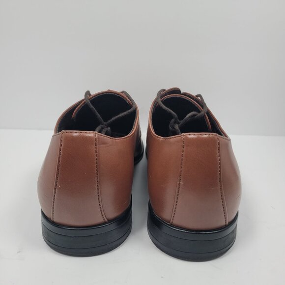 H&M Men's Low Heel Brown Oxfords Casual Dress Shoes US Size 11.5 - Picture 4 of 8